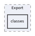 Services/Export/classes
