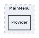src/GlobalScreen/Scope/MainMenu/Provider